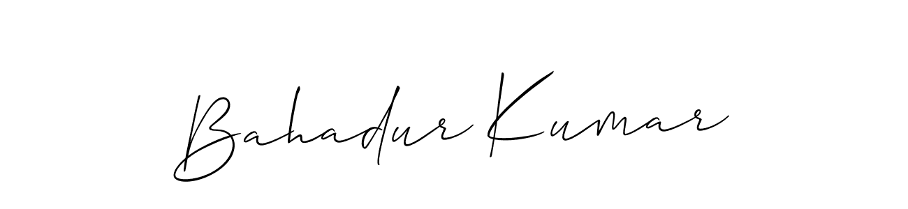 This is the best signature style for the Bahadur Kumar name. Also you like these signature font (Allison_Script). Mix name signature. Bahadur Kumar signature style 2 images and pictures png