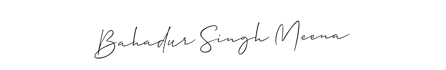 Make a beautiful signature design for name Bahadur Singh Meena. Use this online signature maker to create a handwritten signature for free. Bahadur Singh Meena signature style 2 images and pictures png