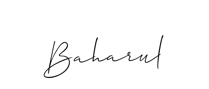 Also You can easily find your signature by using the search form. We will create Baharul name handwritten signature images for you free of cost using Allison_Script sign style. Baharul signature style 2 images and pictures png