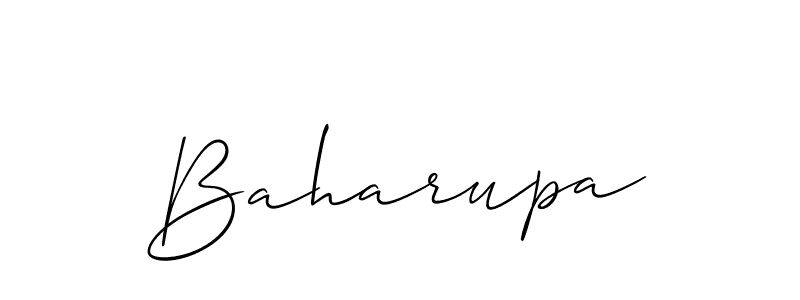 Also You can easily find your signature by using the search form. We will create Baharupa name handwritten signature images for you free of cost using Allison_Script sign style. Baharupa signature style 2 images and pictures png