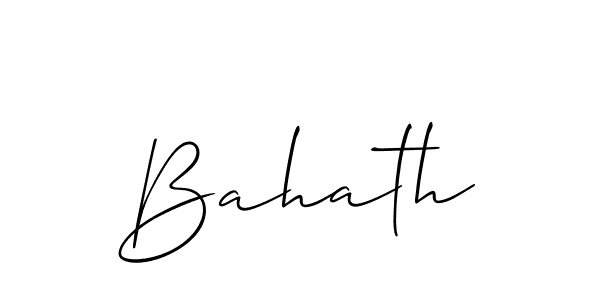 Here are the top 10 professional signature styles for the name Bahath. These are the best autograph styles you can use for your name. Bahath signature style 2 images and pictures png