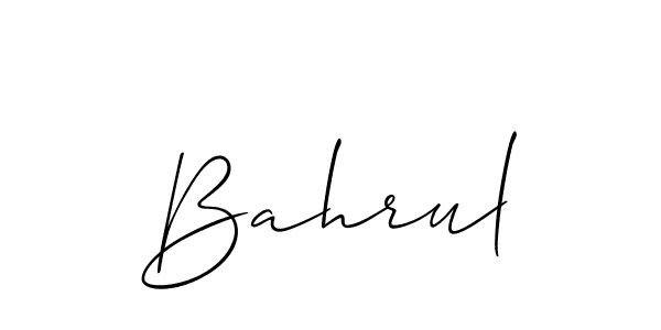 Check out images of Autograph of Bahrul name. Actor Bahrul Signature Style. Allison_Script is a professional sign style online. Bahrul signature style 2 images and pictures png