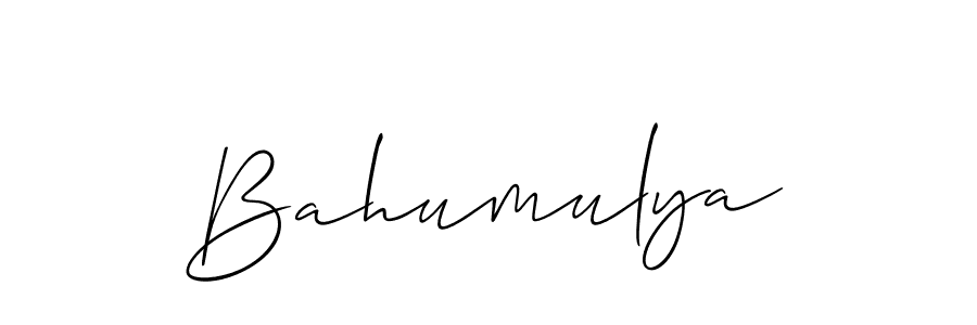 You can use this online signature creator to create a handwritten signature for the name Bahumulya. This is the best online autograph maker. Bahumulya signature style 2 images and pictures png