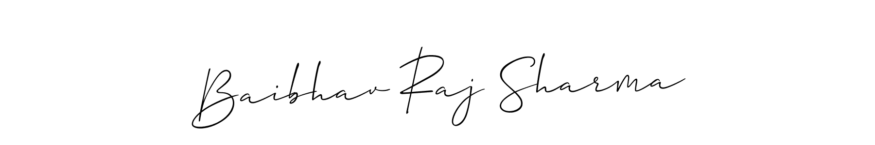 Similarly Allison_Script is the best handwritten signature design. Signature creator online .You can use it as an online autograph creator for name Baibhav Raj Sharma. Baibhav Raj Sharma signature style 2 images and pictures png