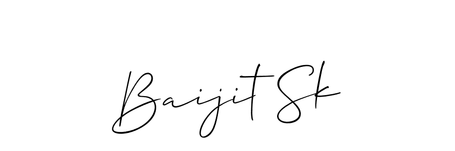 Make a short Baijit Sk signature style. Manage your documents anywhere anytime using Allison_Script. Create and add eSignatures, submit forms, share and send files easily. Baijit Sk signature style 2 images and pictures png