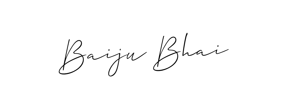 Make a short Baiju Bhai signature style. Manage your documents anywhere anytime using Allison_Script. Create and add eSignatures, submit forms, share and send files easily. Baiju Bhai signature style 2 images and pictures png