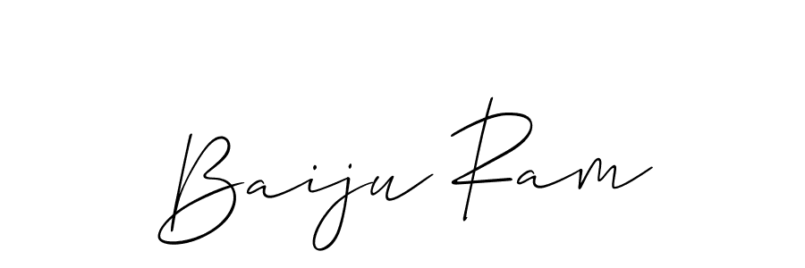 if you are searching for the best signature style for your name Baiju Ram. so please give up your signature search. here we have designed multiple signature styles  using Allison_Script. Baiju Ram signature style 2 images and pictures png