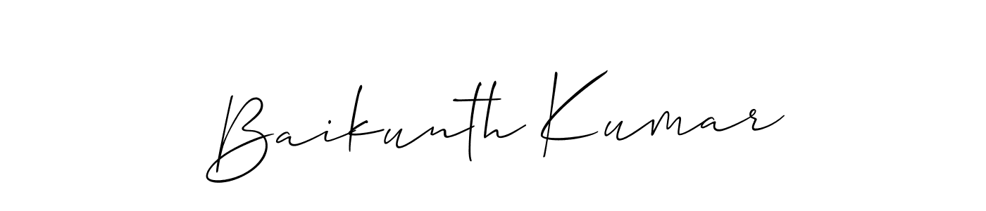 Best and Professional Signature Style for Baikunth Kumar. Allison_Script Best Signature Style Collection. Baikunth Kumar signature style 2 images and pictures png