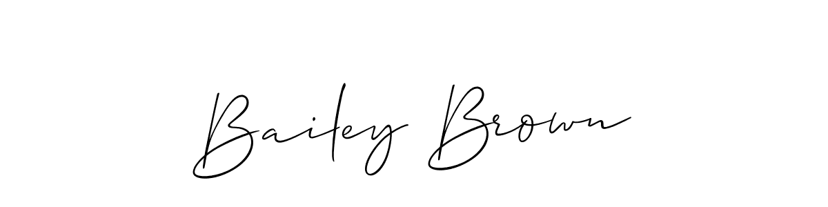 if you are searching for the best signature style for your name Bailey Brown. so please give up your signature search. here we have designed multiple signature styles  using Allison_Script. Bailey Brown signature style 2 images and pictures png