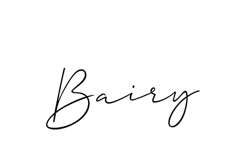 You can use this online signature creator to create a handwritten signature for the name Bairy. This is the best online autograph maker. Bairy signature style 2 images and pictures png