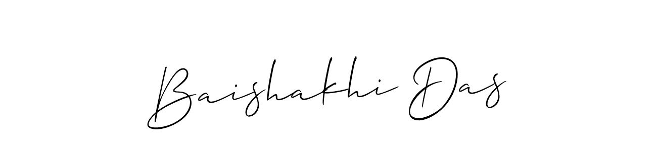 Baishakhi Das stylish signature style. Best Handwritten Sign (Allison_Script) for my name. Handwritten Signature Collection Ideas for my name Baishakhi Das. Baishakhi Das signature style 2 images and pictures png