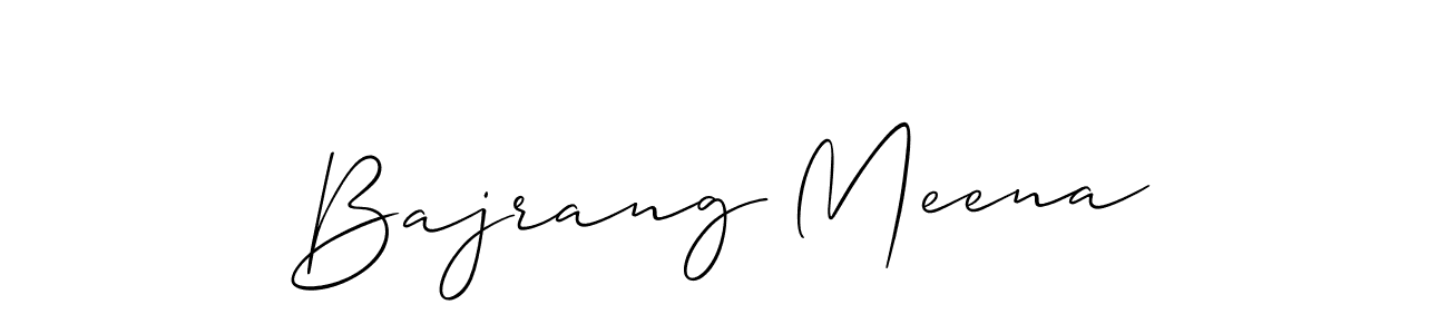 Make a beautiful signature design for name Bajrang Meena. Use this online signature maker to create a handwritten signature for free. Bajrang Meena signature style 2 images and pictures png