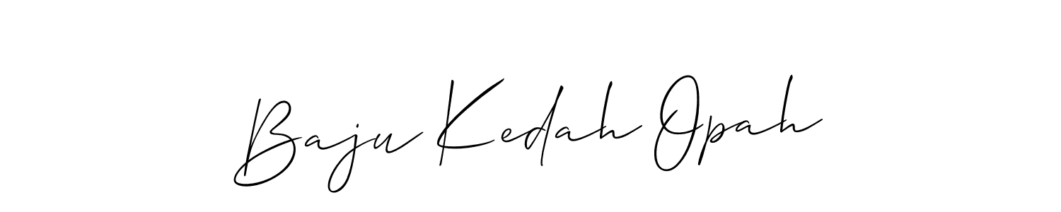 Make a beautiful signature design for name Baju Kedah Opah. Use this online signature maker to create a handwritten signature for free. Baju Kedah Opah signature style 2 images and pictures png