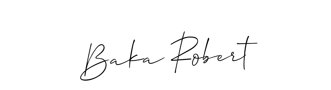 Once you've used our free online signature maker to create your best signature Allison_Script style, it's time to enjoy all of the benefits that Baka Robert name signing documents. Baka Robert signature style 2 images and pictures png