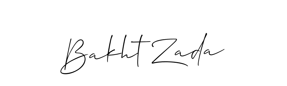 See photos of Bakht Zada official signature by Spectra . Check more albums & portfolios. Read reviews & check more about Allison_Script font. Bakht Zada signature style 2 images and pictures png