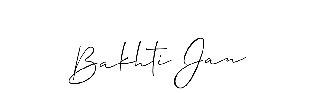 Bakhti Jan stylish signature style. Best Handwritten Sign (Allison_Script) for my name. Handwritten Signature Collection Ideas for my name Bakhti Jan. Bakhti Jan signature style 2 images and pictures png