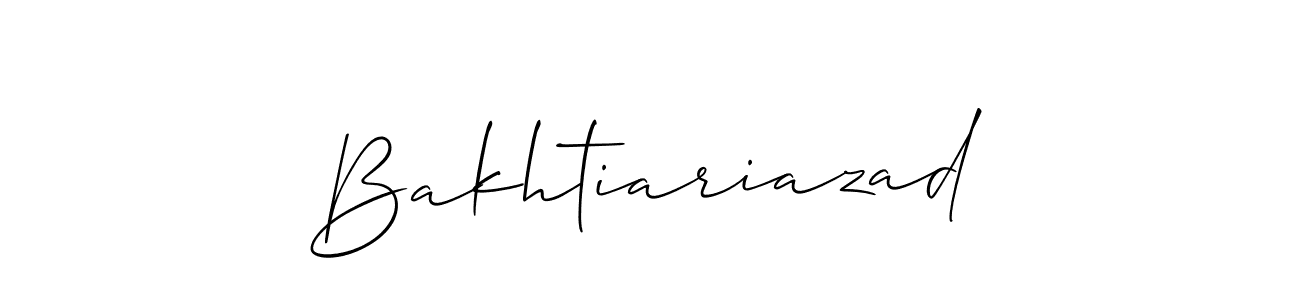 How to Draw Bakhtiariazad signature style? Allison_Script is a latest design signature styles for name Bakhtiariazad. Bakhtiariazad signature style 2 images and pictures png