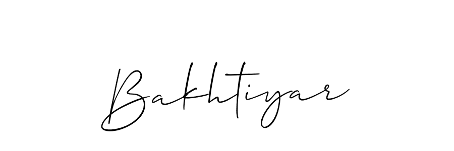 Bakhtiyar stylish signature style. Best Handwritten Sign (Allison_Script) for my name. Handwritten Signature Collection Ideas for my name Bakhtiyar. Bakhtiyar signature style 2 images and pictures png