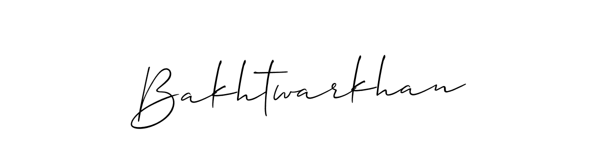 Bakhtwarkhan stylish signature style. Best Handwritten Sign (Allison_Script) for my name. Handwritten Signature Collection Ideas for my name Bakhtwarkhan. Bakhtwarkhan signature style 2 images and pictures png