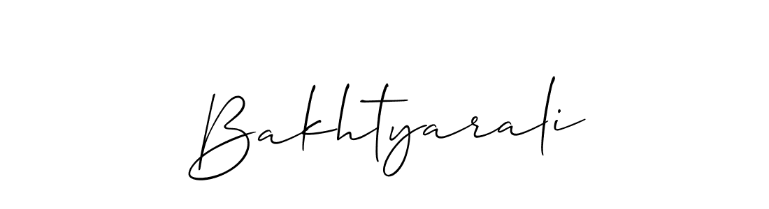 Make a beautiful signature design for name Bakhtyarali. Use this online signature maker to create a handwritten signature for free. Bakhtyarali signature style 2 images and pictures png