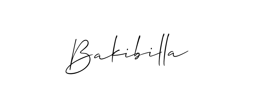 Best and Professional Signature Style for Bakibilla. Allison_Script Best Signature Style Collection. Bakibilla signature style 2 images and pictures png