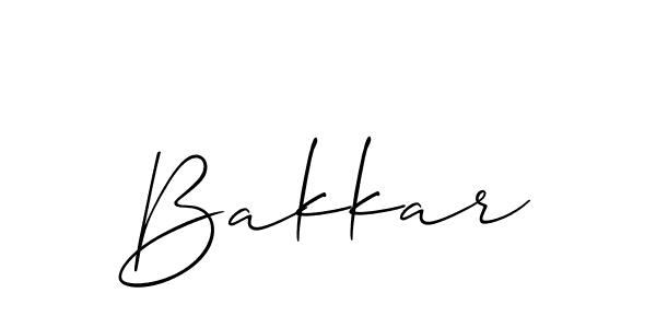 Also You can easily find your signature by using the search form. We will create Bakkar name handwritten signature images for you free of cost using Allison_Script sign style. Bakkar signature style 2 images and pictures png