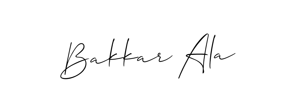 Here are the top 10 professional signature styles for the name Bakkar Ala. These are the best autograph styles you can use for your name. Bakkar Ala signature style 2 images and pictures png