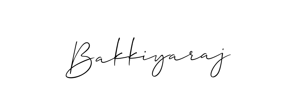 You should practise on your own different ways (Allison_Script) to write your name (Bakkiyaraj) in signature. don't let someone else do it for you. Bakkiyaraj signature style 2 images and pictures png