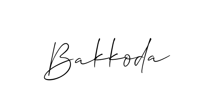 This is the best signature style for the Bakkoda name. Also you like these signature font (Allison_Script). Mix name signature. Bakkoda signature style 2 images and pictures png