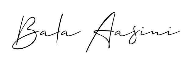 The Allison_Script font transforms the name Bala Aasini into an executive sign with sharp precision and distinguished character. Bala Aasini signature style 2 images and pictures png