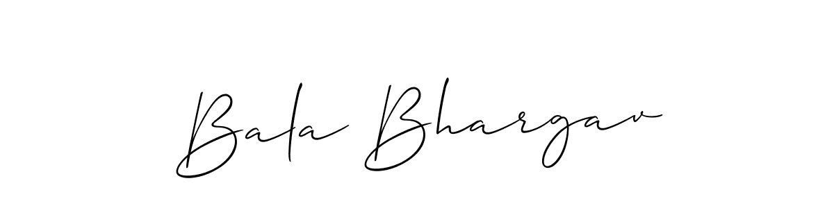 You can use this online signature creator to create a handwritten signature for the name Bala Bhargav. This is the best online autograph maker. Bala Bhargav signature style 2 images and pictures png