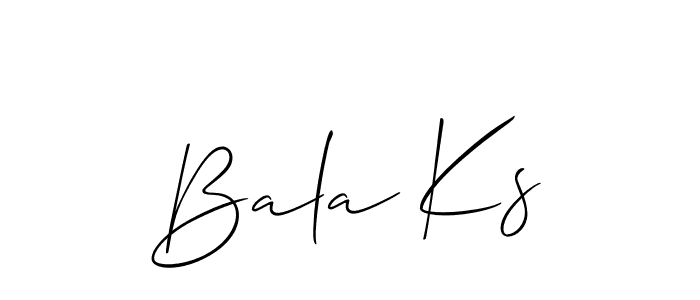 Here are the top 10 professional signature styles for the name Bala Ks. These are the best autograph styles you can use for your name. Bala Ks signature style 2 images and pictures png