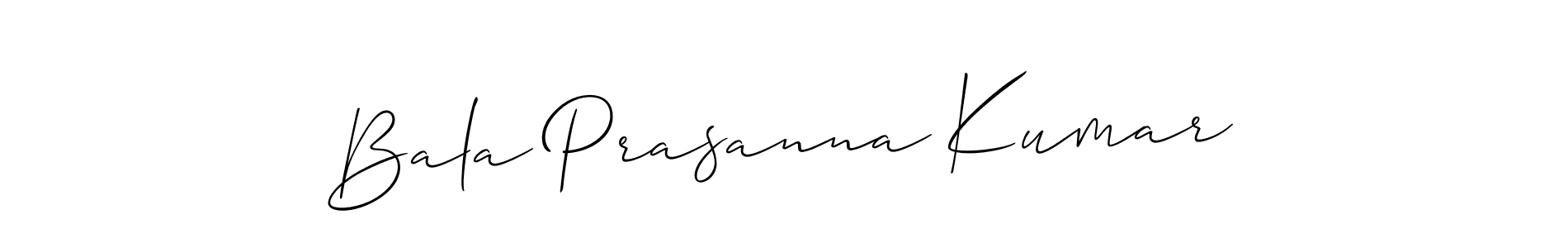 You can use this online signature creator to create a handwritten signature for the name Bala Prasanna Kumar. This is the best online autograph maker. Bala Prasanna Kumar signature style 2 images and pictures png