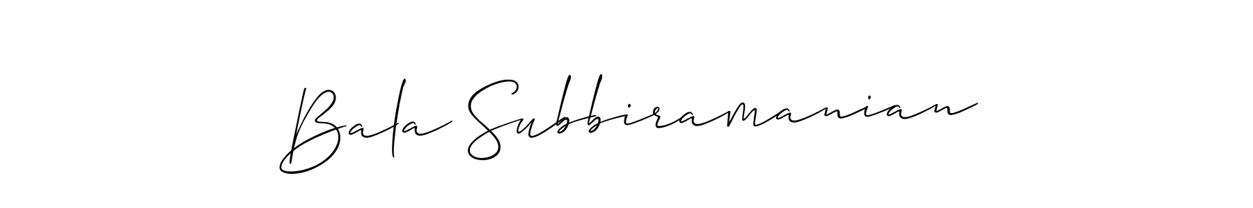 Here are the top 10 professional signature styles for the name Bala Subbiramanian. These are the best autograph styles you can use for your name. Bala Subbiramanian signature style 2 images and pictures png