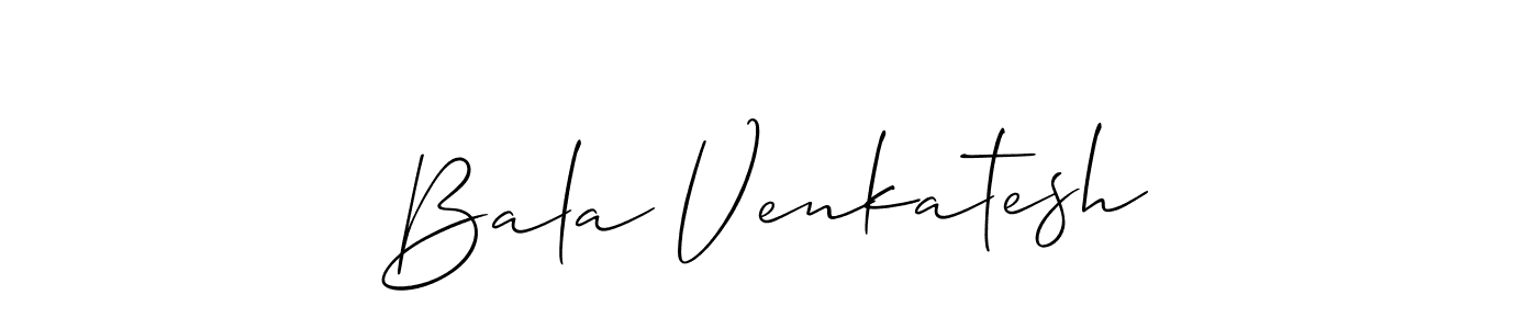 Also You can easily find your signature by using the search form. We will create Bala Venkatesh name handwritten signature images for you free of cost using Allison_Script sign style. Bala Venkatesh signature style 2 images and pictures png