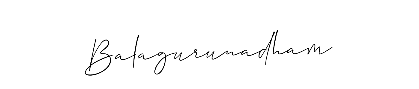 Make a short Balagurunadham signature style. Manage your documents anywhere anytime using Allison_Script. Create and add eSignatures, submit forms, share and send files easily. Balagurunadham signature style 2 images and pictures png