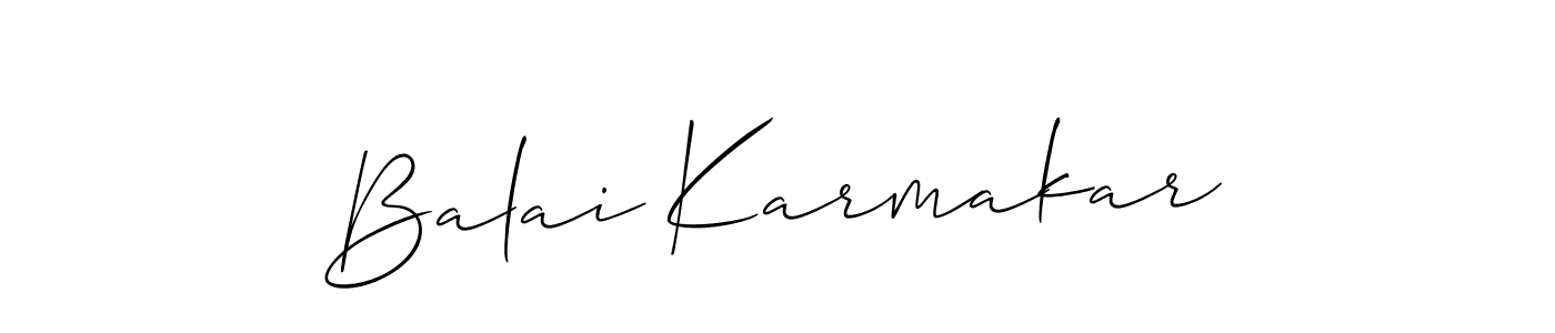 Best and Professional Signature Style for Balai Karmakar. Allison_Script Best Signature Style Collection. Balai Karmakar signature style 2 images and pictures png