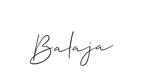 Make a beautiful signature design for name Balaja. Use this online signature maker to create a handwritten signature for free. Balaja signature style 2 images and pictures png