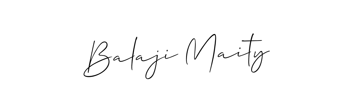 if you are searching for the best signature style for your name Balaji Maity. so please give up your signature search. here we have designed multiple signature styles  using Allison_Script. Balaji Maity signature style 2 images and pictures png