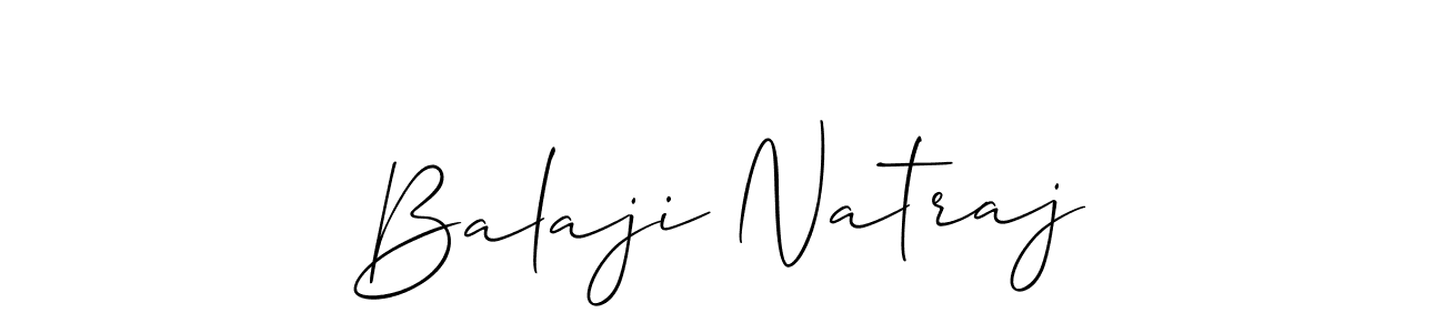 How to Draw Balaji Natraj signature style? Allison_Script is a latest design signature styles for name Balaji Natraj. Balaji Natraj signature style 2 images and pictures png