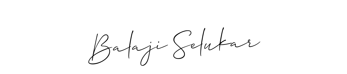 Best and Professional Signature Style for Balaji Selukar. Allison_Script Best Signature Style Collection. Balaji Selukar signature style 2 images and pictures png