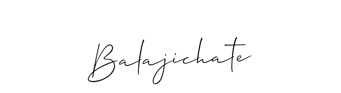 Once you've used our free online signature maker to create your best signature Allison_Script style, it's time to enjoy all of the benefits that Balajichate name signing documents. Balajichate signature style 2 images and pictures png