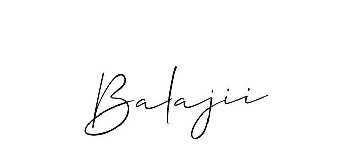 Also You can easily find your signature by using the search form. We will create Balajii name handwritten signature images for you free of cost using Allison_Script sign style. Balajii signature style 2 images and pictures png