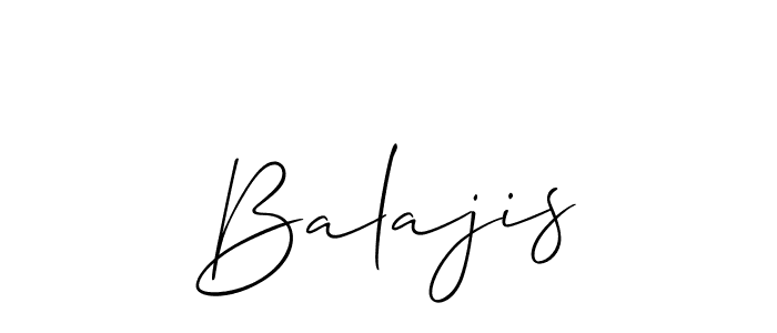Once you've used our free online signature maker to create your best signature Allison_Script style, it's time to enjoy all of the benefits that Balajis name signing documents. Balajis signature style 2 images and pictures png