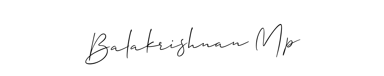 Here are the top 10 professional signature styles for the name Balakrishnan Mp. These are the best autograph styles you can use for your name. Balakrishnan Mp signature style 2 images and pictures png