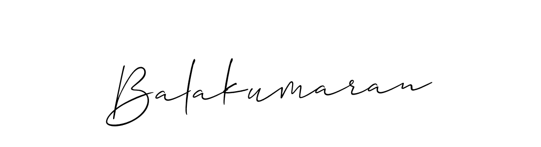 Also You can easily find your signature by using the search form. We will create Balakumaran name handwritten signature images for you free of cost using Allison_Script sign style. Balakumaran signature style 2 images and pictures png