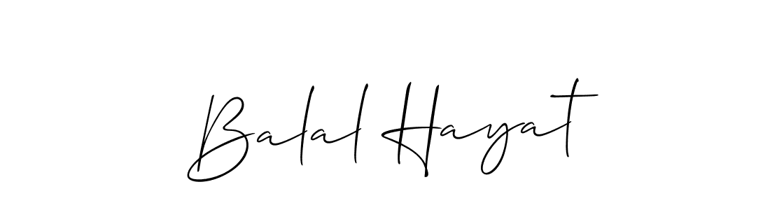Make a beautiful signature design for name Balal Hayat. Use this online signature maker to create a handwritten signature for free. Balal Hayat signature style 2 images and pictures png