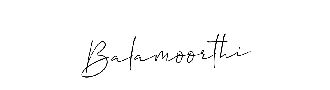 The best way (Allison_Script) to make a short signature is to pick only two or three words in your name. The name Balamoorthi include a total of six letters. For converting this name. Balamoorthi signature style 2 images and pictures png