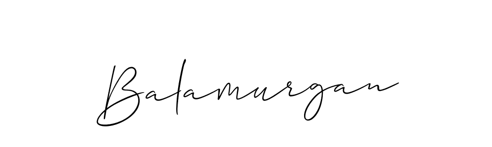 Make a beautiful signature design for name Balamurgan. With this signature (Allison_Script) style, you can create a handwritten signature for free. Balamurgan signature style 2 images and pictures png