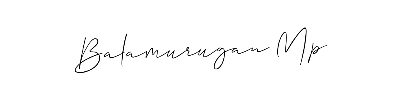 You should practise on your own different ways (Allison_Script) to write your name (Balamurugan Mp) in signature. don't let someone else do it for you. Balamurugan Mp signature style 2 images and pictures png